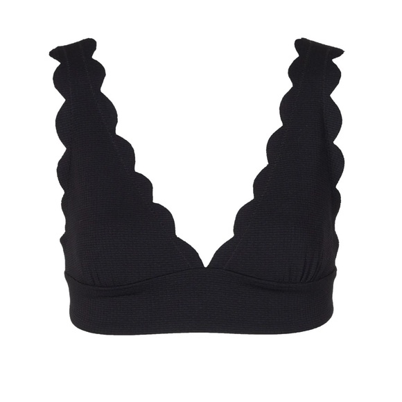 NWOT Marysia Swim Wide Santa Clara Bikini Top - Picture 5 of 9